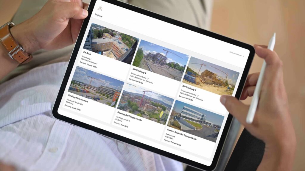 Ipad mit online Portal